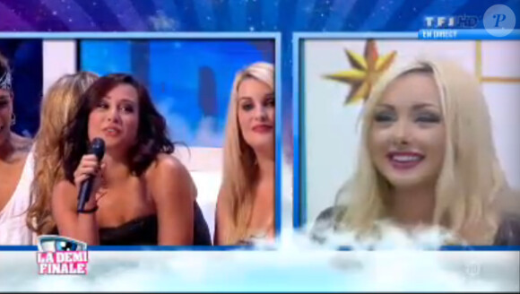 Les anciens s'adressent aux demi-finalistes dans l'hebdo de Secret Story 7 le vendredi 6 septembre 2013 sur TF1