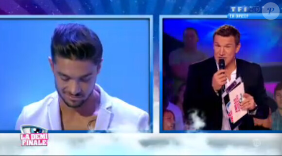 Julien dans l'hebdo de Secret Story 7 le vendredi 6 septembre 2013 sur TF1