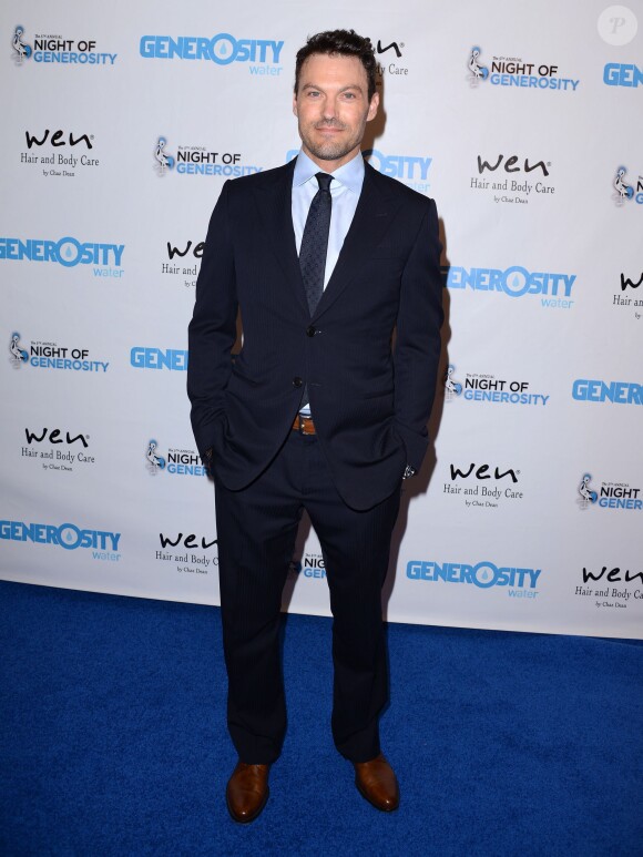 Le comédien Brian Austin Green lors de la 5e nuit "Genrosity Water" à Los Angeles, le 6 septembre 2013.