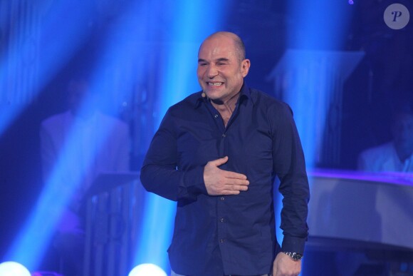 Vincent Moscato lors des Années Bonheur sur France 2 le 6 mars 2012. 
