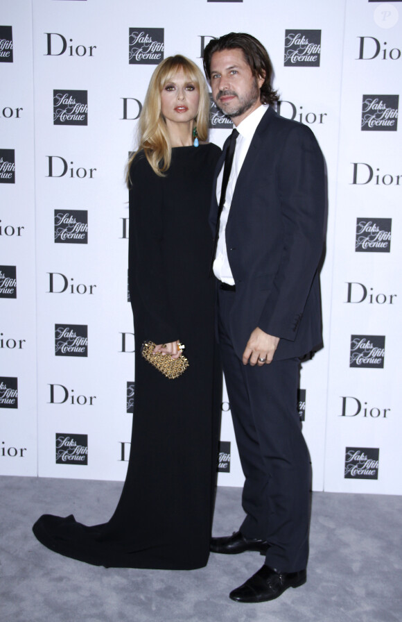 Rachel Zoe et Rodger Berman assistent à la soirée Dior au centre commercial Saks Fifth Avenue. New York, le 6 septembre 2013.
