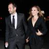 Benjamin Millepied et Natalie Portman arrivent au consulat de France à New York. Le 9 septembre 2013.