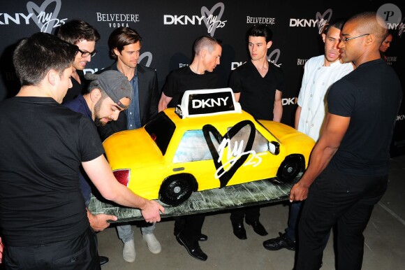 Soirée du 25e anniversaire de la marque DKNY. New York, le 9 septembre 2013.