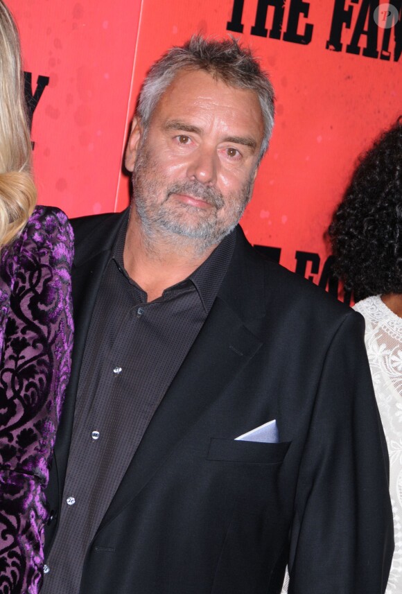 Luc Besson lors de l'avant-première du film Malavita à New York le 10 septembre 2013