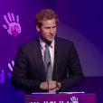 Le prince Harry, parrain de l'association WellChild, présidait le gala des WellChild Awards le 11 septembre 2013 à Londres.