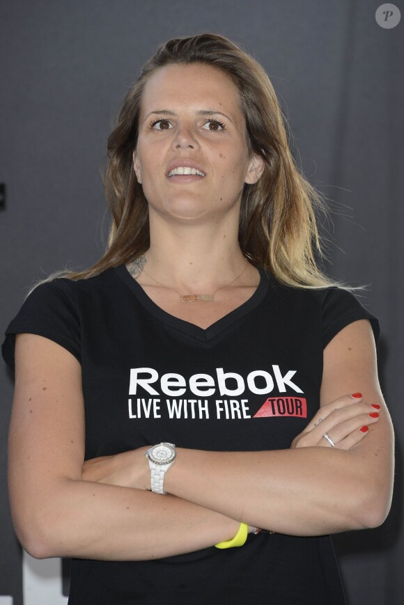 Laure Manaudou à Paris le 4 mai 2013.