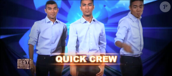 Les Quick Crew (Finale de The Best : le meilleur artiste - vendredi 13 septembre 2013)