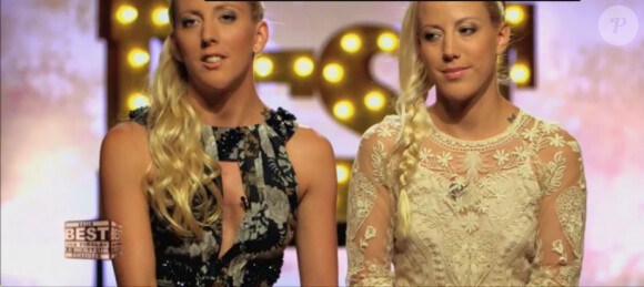 Le duo Vilja (Finale de The Best : le meilleur artiste - vendredi 13 septembre 2013)