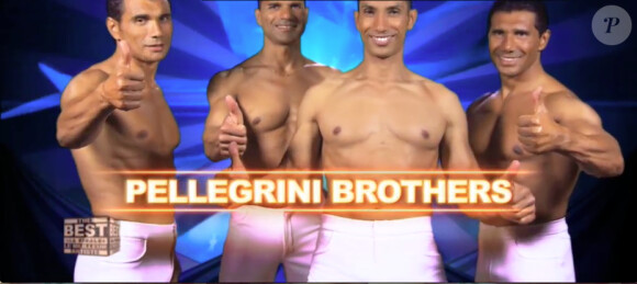 Les Pellegrini Brothers (Finale de The Best : le meilleur artiste - vendredi 13 septembre 2013)