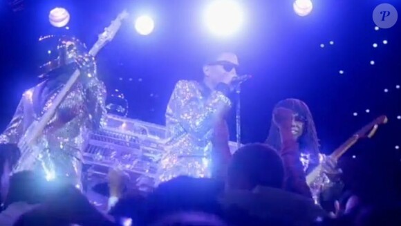 Pharrell Williams et Nile Rodgers dans le dernier clip des Daft Punk, Lose Yourself to Dance, dévoilé le 16 septembre 2013.
