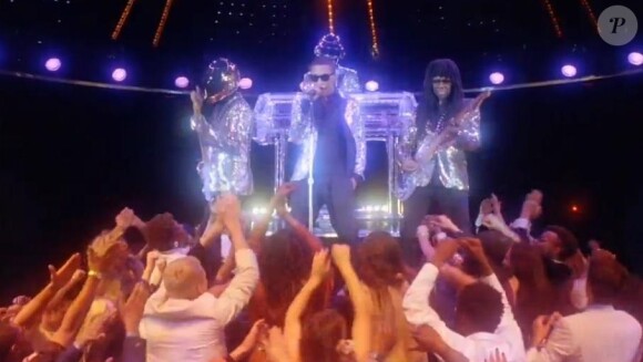 Pharrell Williams et Nile Rodgers dans le dernier clip des Daft Punk, Lose Yourself to Dance, dévoilé le 16 septembre 2013.
