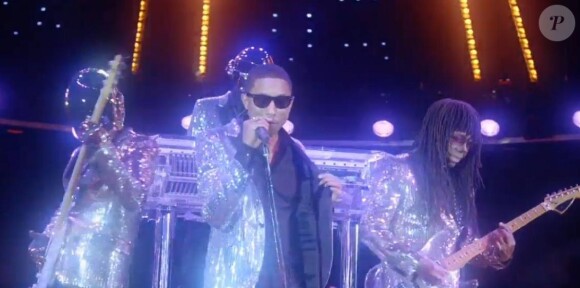 Pharrell Williams et Nile Rodgers dans le dernier clip des Daft Punk, Lose Yourself to Dance, dévoilé le 16 septembre 2013.