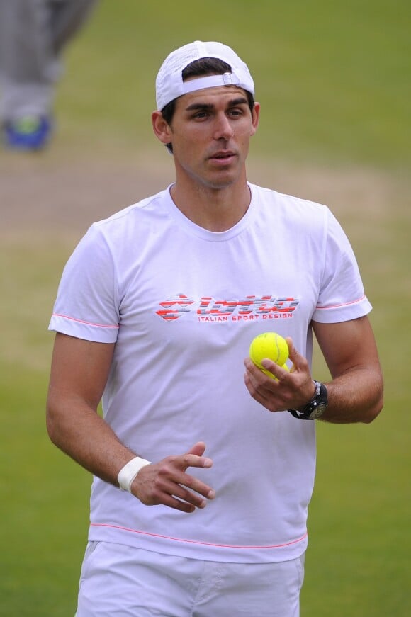Thomas Drouet à Wimbledon le 3 juillet 2013