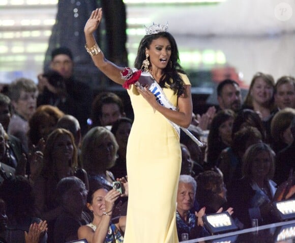 Nina Davuluri est élue Miss America 2014 à Atlantic City, le 15 septembre 2013.