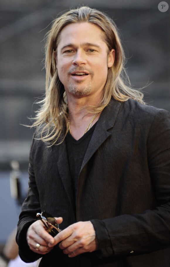 Brad Pitt lors de l'avant-première du film World War Z à New York le 17 juin 2013
