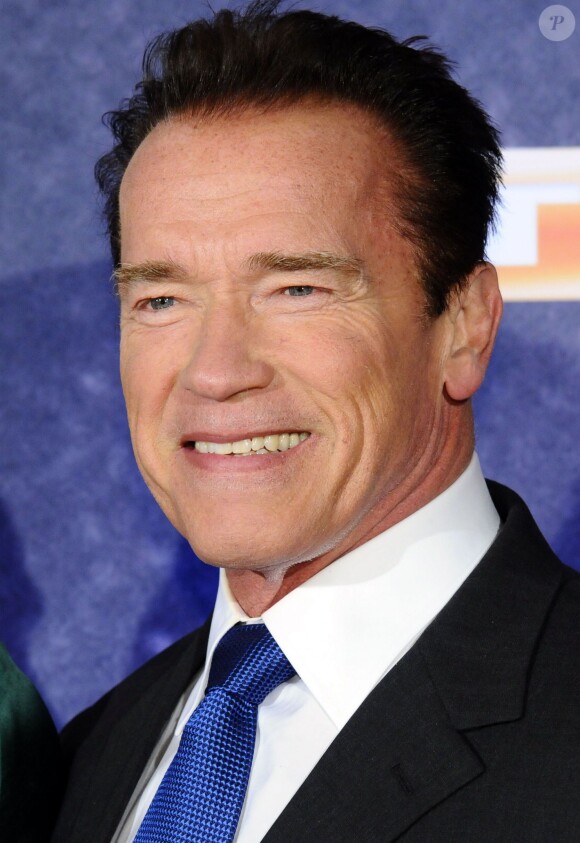 Arnold Schwarzenegger à la première de "The Last stand" à Cologne le 21 janvier 2013.