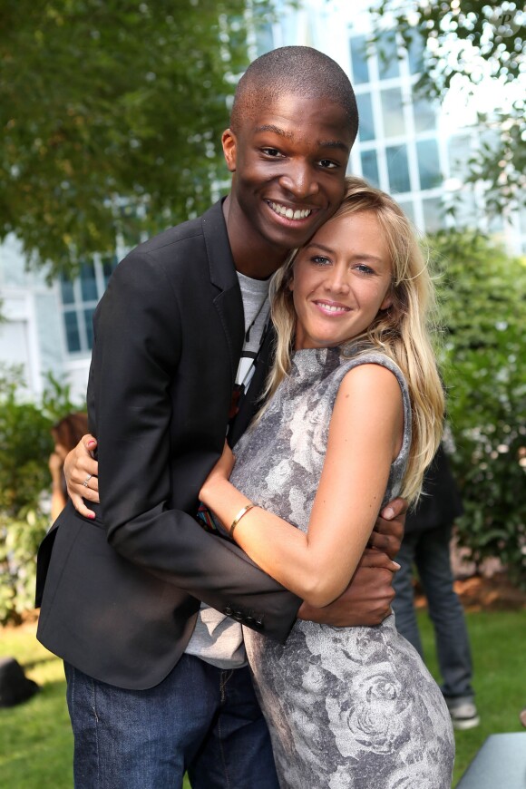 Exclusif - Enora Malagre et Stephane Bak à Paris, le 29 aout 2013.