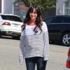 Jennifer Love Hewitt enceinte se rend chez le coiffeur à Beverly Hills, le 17 septembre 2013.