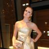 Ireland Baldwin arrive au dîner donné en l'honneur d'Anna Wintour lors de la fashion week de Milan, le 18 septembre 2013.