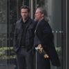 Ryan Reynolds et Jeff Bridges sur le tournage de R.I.P.D. à Los Angeles le 25 novembre 2012