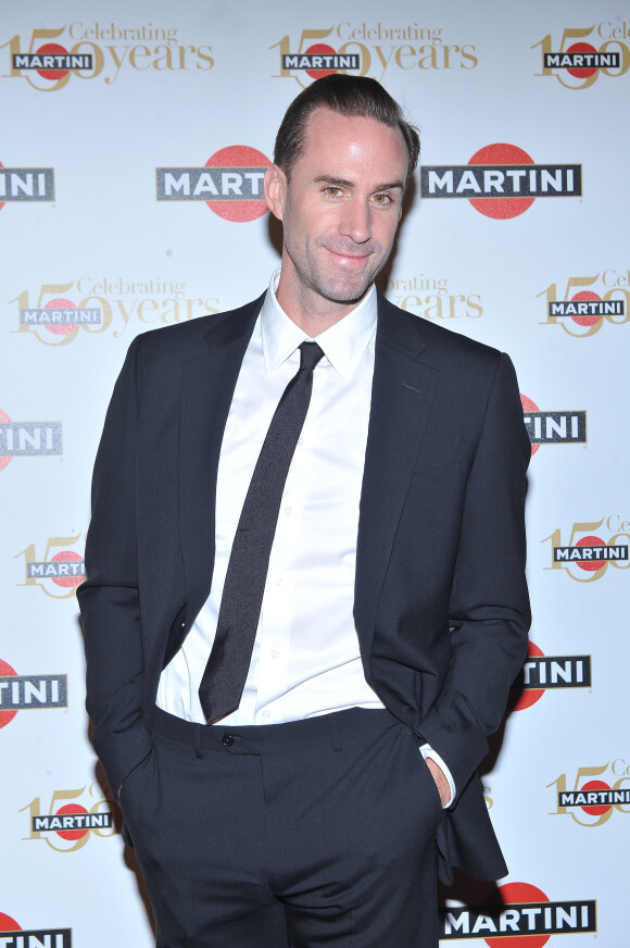 Joseph Fiennes à la soirée du 150e anniversaire de Martini sur le lac de Côme en Italie, le 19 septembre 2013.