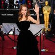 Angelina Jolie arrivant à la 84e cérémonie des Oscars à Los Angeles