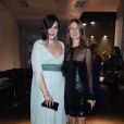 Teresa Missoni et Karla Otto à la soirée de l'amfAR à Milan, le 21 septembre 2013.