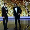 Host Neil Patrick Harris et Jimmy Kimmel lors des 65e Primetime Emmy Awards à Los Angeles, le 22 septembre 2013.
