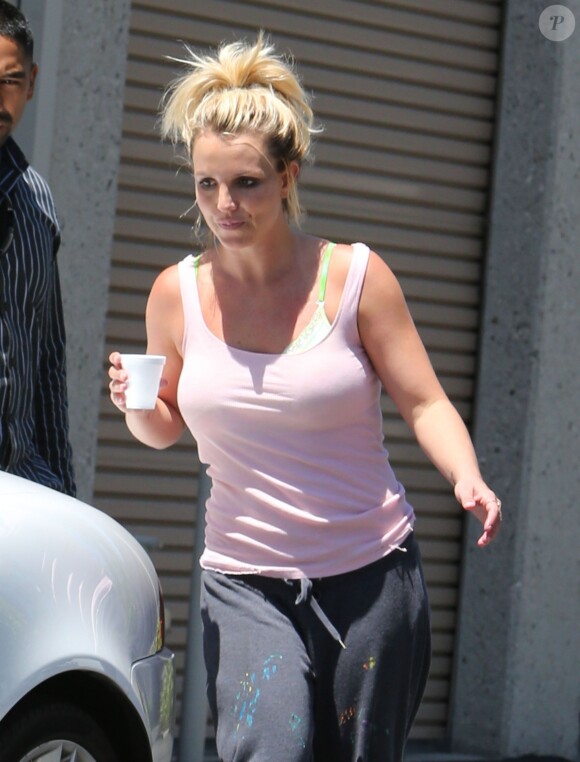 Britney Spears à Los Angeles, le 12 août 2013.