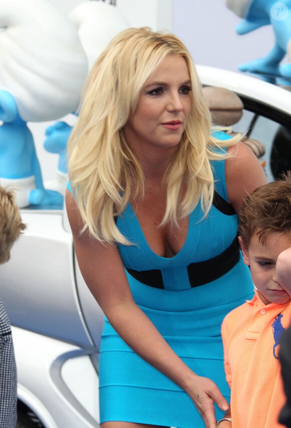 Britney Spears, à Westwood, en juillet 2013.