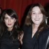 Elisa Tovati, Liane Foly, Laurent Voulzy, Pierre Souchon, Nolwenn Leroy, Carla Bruni et Alain Souchon réunis au Gala de l'IFRAD au Cirque D'Hiver, à Paris, le 25 septembre 2013.