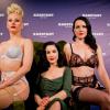 Dita von Teese présente sa ligne de sous-vêtements à Düsseldorf, le 4 septembre 2013.