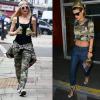Gwen Stefani vs Rihanna : qui adopte le mieux la tendance camouflage ?