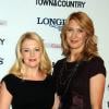 Steffi Graf et Melissa Joan Hart lors des Longines Women Who Make A Difference Awards à la Hearst Tower de New York le 26 septembre 2013