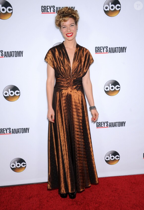 Tessa Ferrer - Soirée en l'honneur du 200e épisode de "Grey's Anatomy" à Hollywood, le 28 septembre 2013.