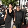 Christian Clavier et sa compagne Isabelle de Araujo lors du 66e Festival de Cannes, le 23 mai 2013