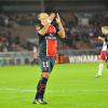 Mevlüt Erding lors du match du PSG face à Salzbourg au Parc des Princes à Paris, le 15 septembre 2011