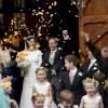 La comtesse Zaria faisait partie des demoiselles d'honneur au mariage du prince Jaime Bourbon-Parme avec Viktoria Cservenyak, le 5 octobre 2013 à Appeldorn.