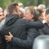 David Hallyday lors des obsèques de Jean-Pierre Pierre-Bloch au cimetière du Montparnasse à Paris, le 2 octobre 2013