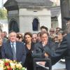 Obsèques de Jean-Pierre Pierre-Bloch au cimetière du Montparnasse à Paris, le 2 octobre 2013