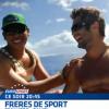 Capture de "Frères de sport", documentaire signé Bixente Lizarazu sur la légende du surf Raimana Van Bastolaer. Diffusion le 3 octobre à 20h40 sur Eurosport. 