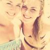 Lindsey Vonn et sa jeune soeur à la plage le 30 septembre 2013