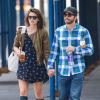 Alyssa Miller et Jake Gyllenhaal à New York, le 21 septembre 2013.