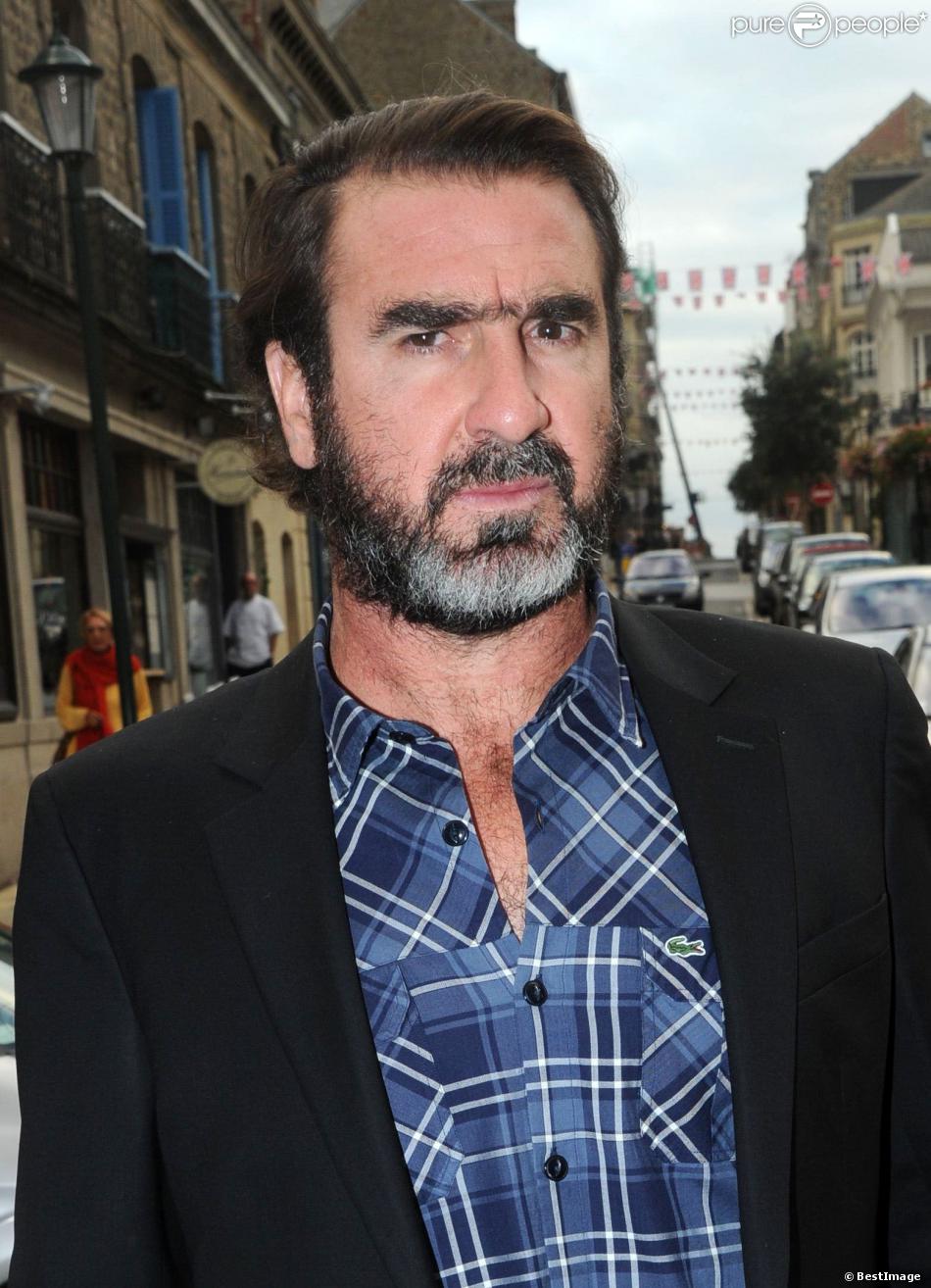 Eric Cantona, président du jury, le vendredi 4 octobre, lors de la 24e édition du Festival du film britannique de Dinard.