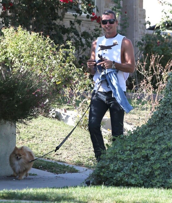 Gavin Rossdale à Los Angeles, le 5 octobre 2013.