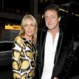 Patsy Kensit et son ex-mari Jeremy Healy à Londres, le 14 mai 2009.