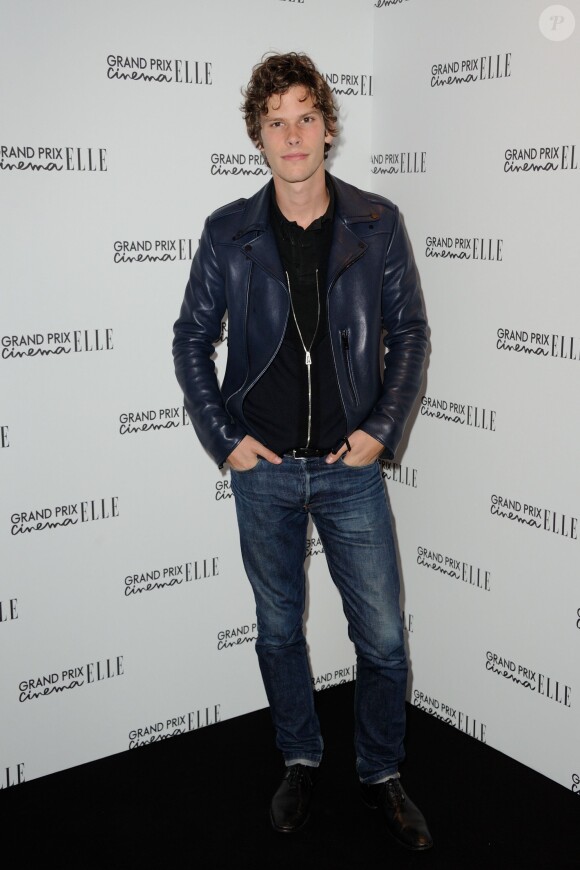 Jean-Baptiste Lafarge lors de la soirée du Grand Prix Cinéma Elle au Gaumont Marignan à Paris le 8 octobre 2013
