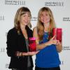 Les réalisatrices Louise Archambault et Katell Quillevéré lors de la soirée du Grand Prix Cinéma Elle au Gaumont Marignan à Paris le 8 octobre 2013