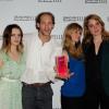 L'équipe du film Suzanne, Sara Forestier, Paul Hamy, Adèle Haenel, la réalisatrice Katell Quillevéré lors de la soirée du Grand Prix Cinéma Elle au Gaumont Marignan à Paris le 8 octobre 2013