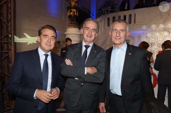 à la soirée des 80 ans d'Air France, à Paris, le 7 octobre 2013.